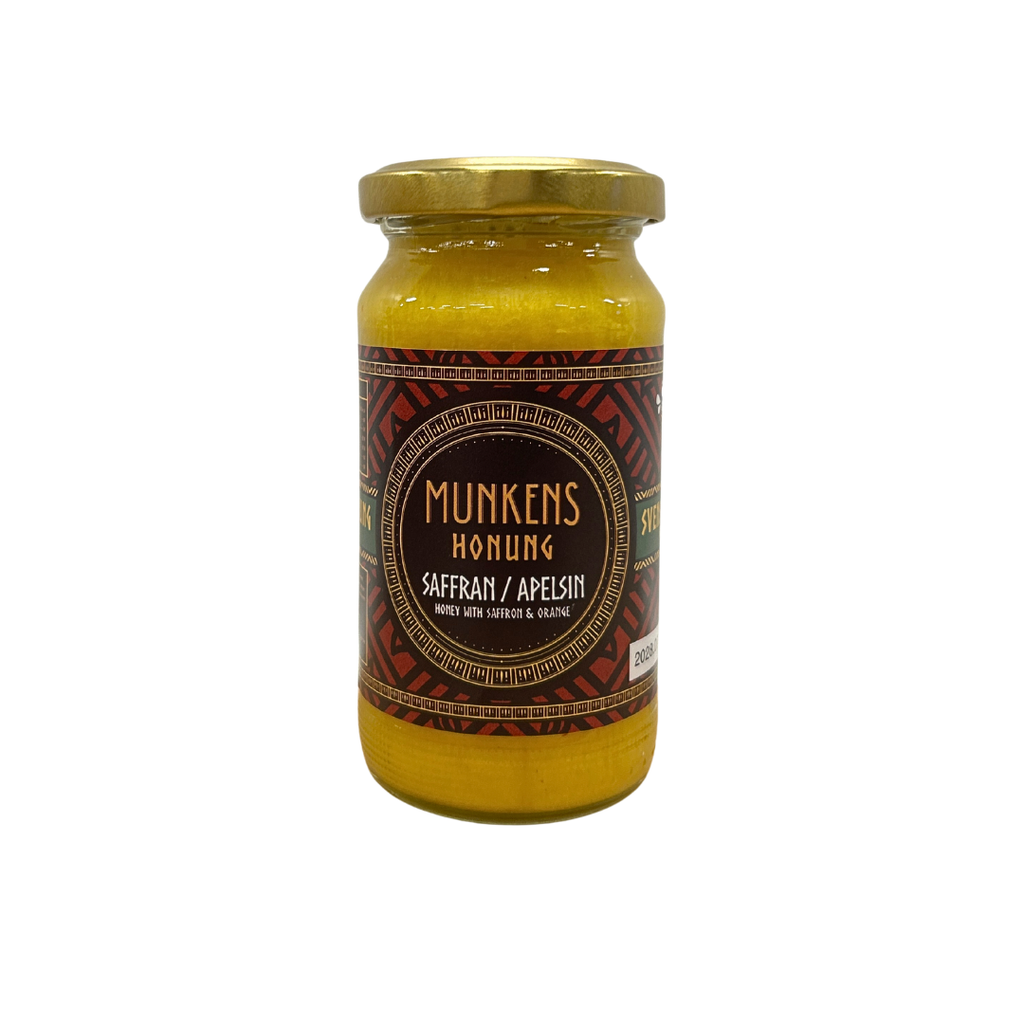 Munkens Honung Saffran och apelsin 280 g
