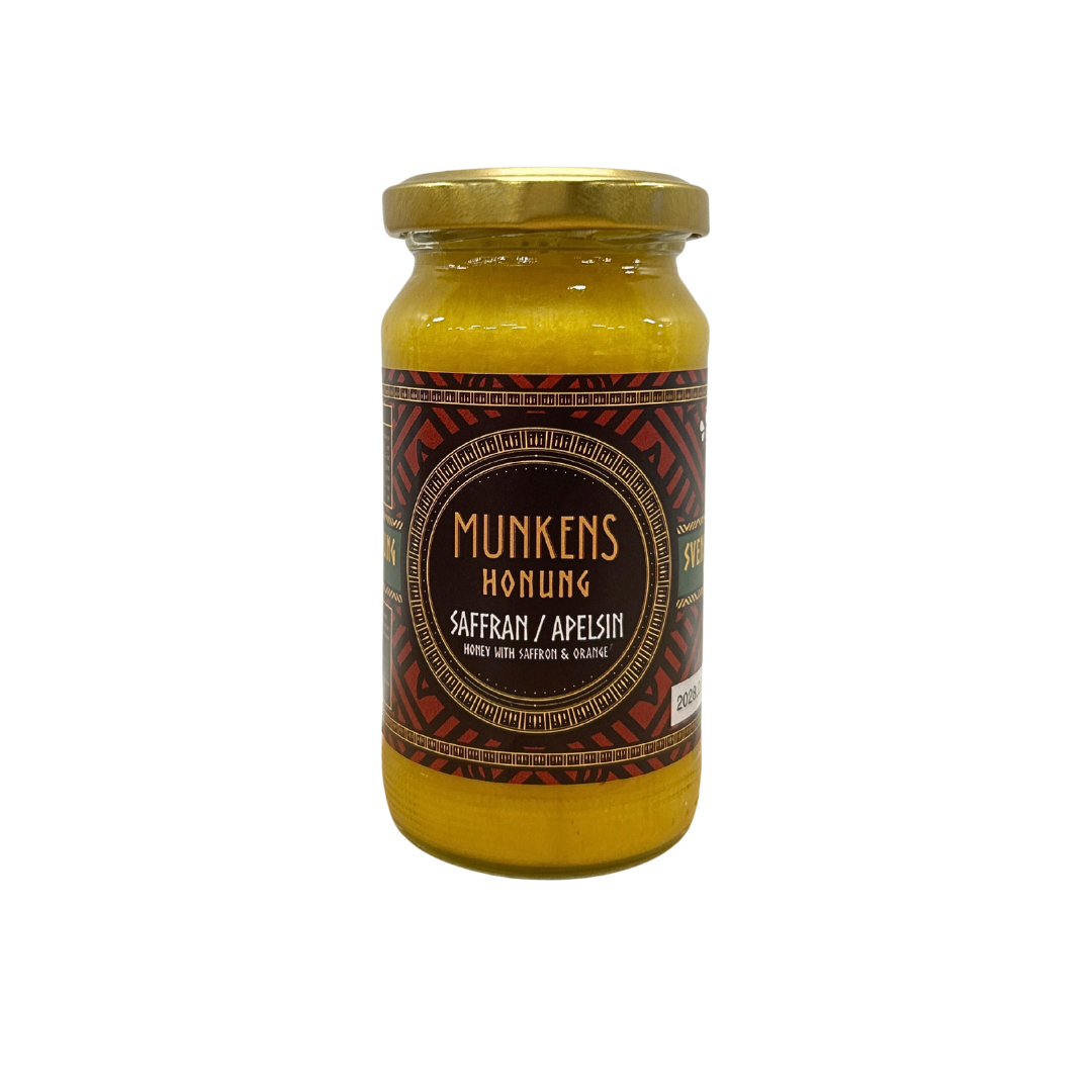 Munkens Honung Saffran och apelsin 280 g