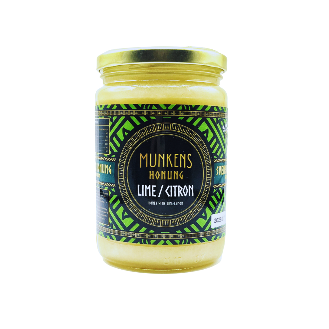 Munkens Honung Lime och citron 500 g