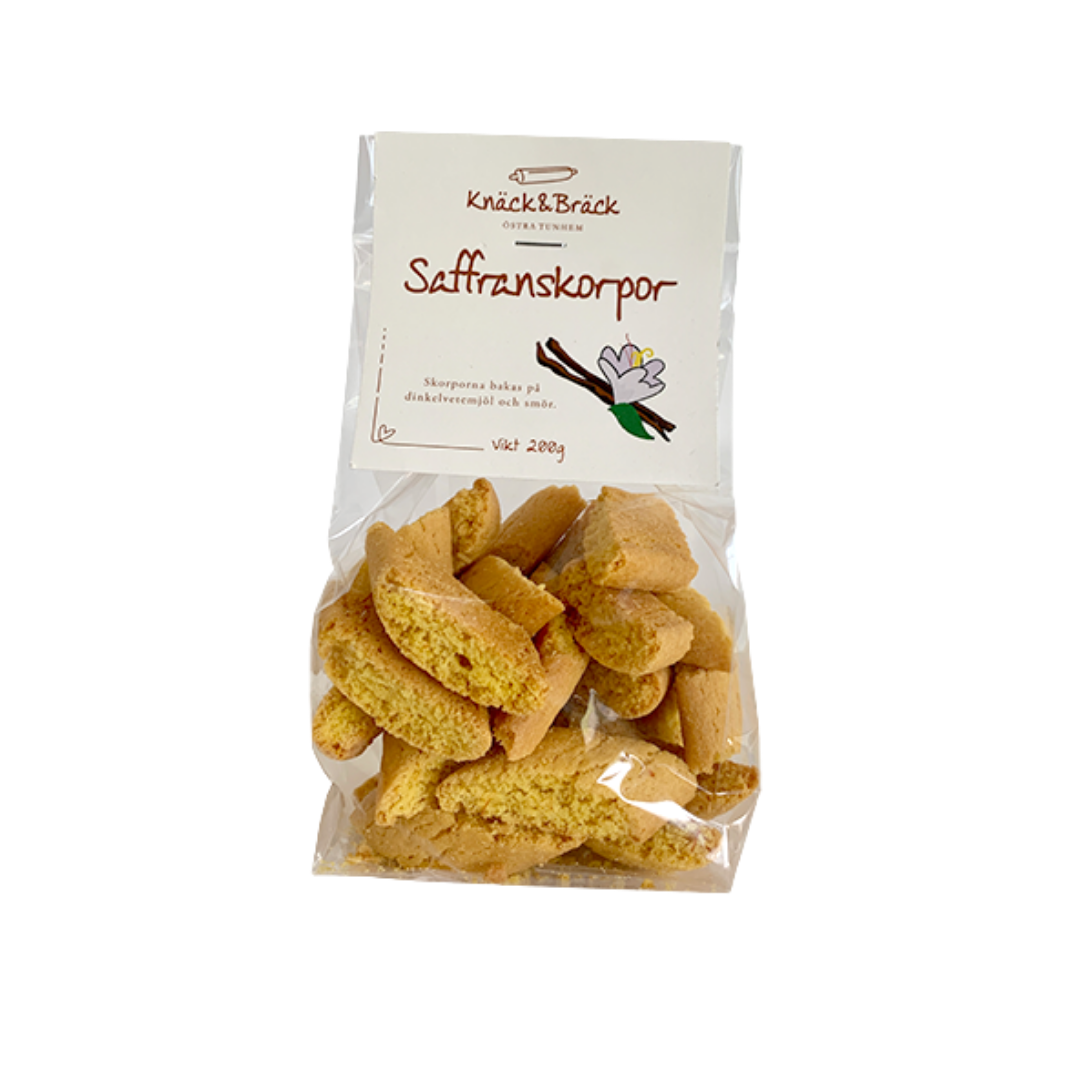 Knäck & Bräck Saffransskorpor 180 g