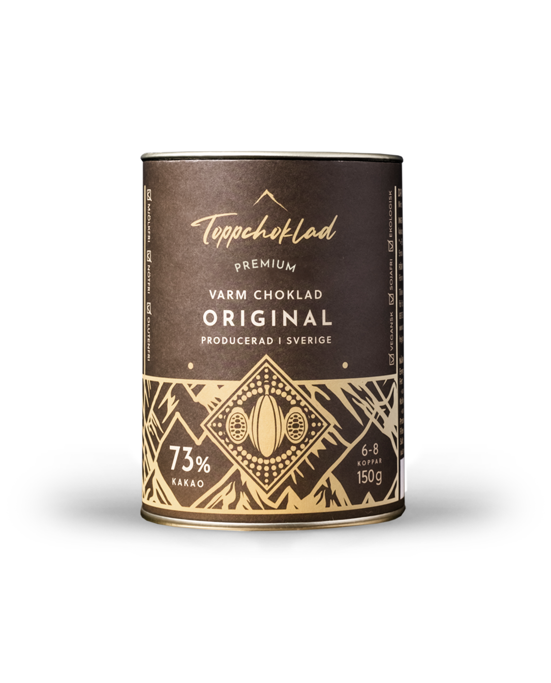 Toppchoklad Varm choklad Original 150 g